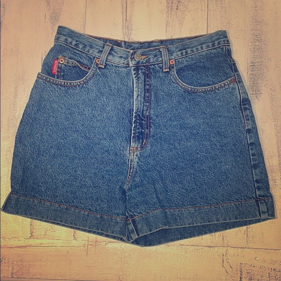 BONGO Pants - VINTAGE BONGO Blue Jean Shorts